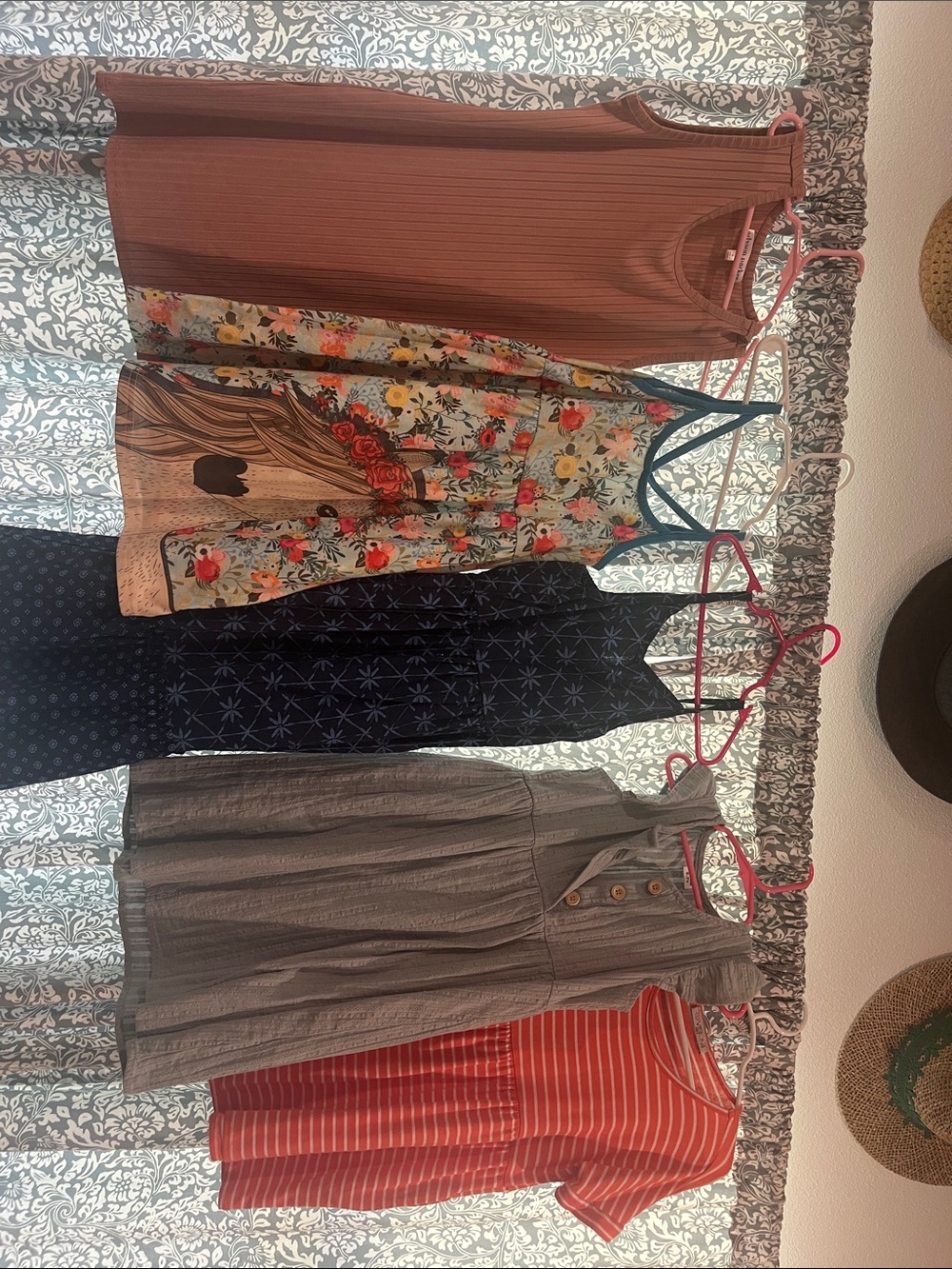 Women’s Sleeveless Floral & Solid Jumpsuit Bundle - Mixed Colors